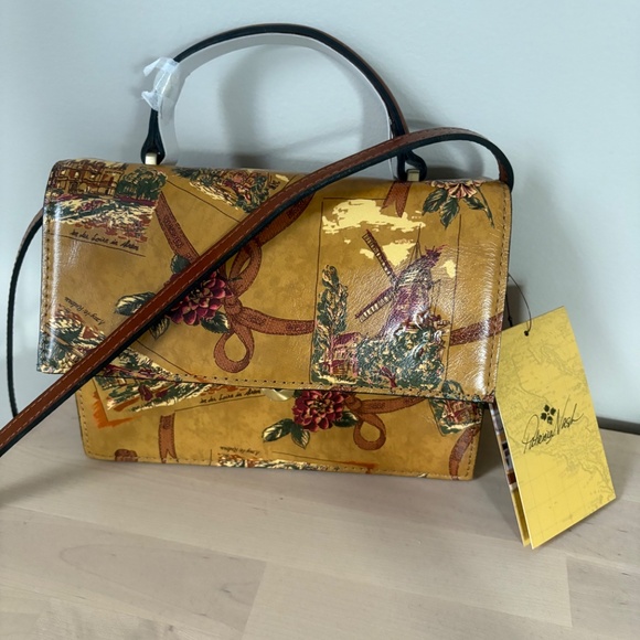 Patricia Nash Leather Crossbody Bag